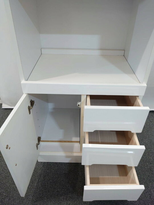 楽天市場】オフィス用 キッチンキャビネット キッチン書庫 食器棚 