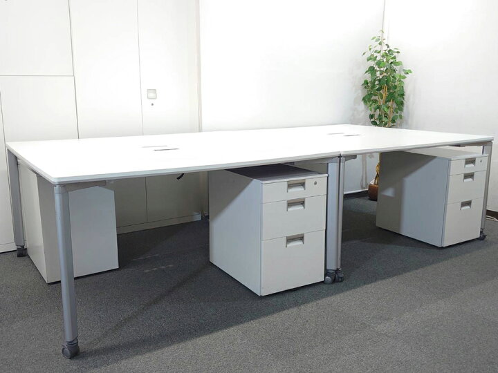 楽天市場】4人用 フリーアドレス デスクセット コクヨ ワークソート 