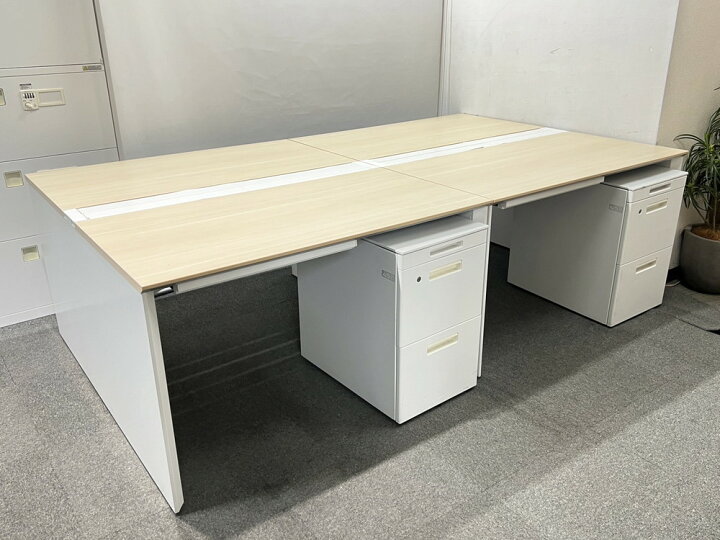 楽天市場】4人用 フリーアドレス デスクセット ウチダ アルセナ 
