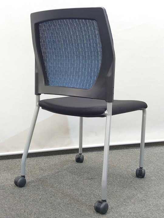楽天市場】中古 会議チェア 6脚セット ナイキ スタッキングチェア 