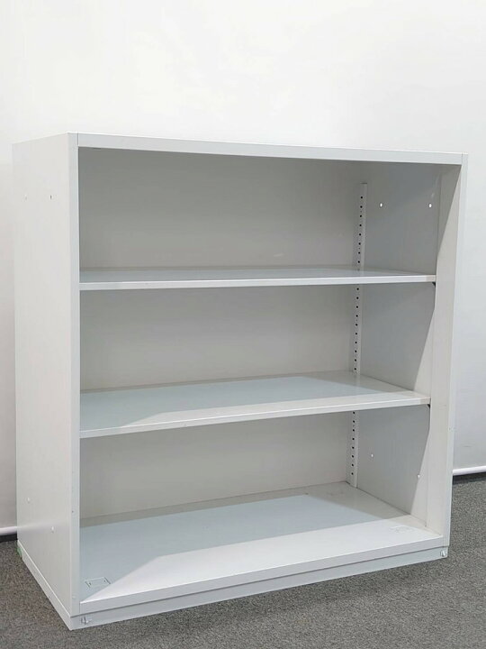 楽天市場】オープン書庫 3段 書庫 W900 D450 H930 ウチダ ホワイト 