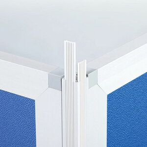 【法人様限定】送料無料 新品 連結ポール(エンドカバー付) UK-18P 衝立・パーテーション ホワイト 1800 ローパーテーション シンプル オフィス家具 会議 オフィス