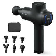 マッサージガン 12mm振幅 最大約32kg耐圧 2600mAh*6本大容量バッテリー 5段階強力振動 6種類アタッチメン…