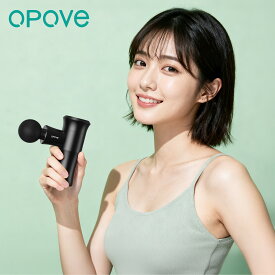 マッサージガン opove M3 Go 筋膜リリースガン 高性能なのにコンパクト 10mm振幅 最大約14kg耐圧 6種類アタッチメント 振動レベル4段階 トータルボディケア 一年間メーカー保証