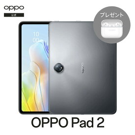【OPPO Pad 2 専用ケース無料ギフト 】OPPO Pad 2 + Enco Buds 3 Pro タブレット Wi-Fiモデル 日本語版 11.6インチ 本体 新品 アンドロイド Android 2K Bluetooth スタイラスペン キーボード 電子書籍 ビデオ電話 大画面 子供 画面分割