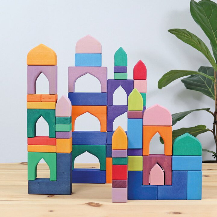 楽天市場】グリムスのアラビアンブロック building set 1001 nights 