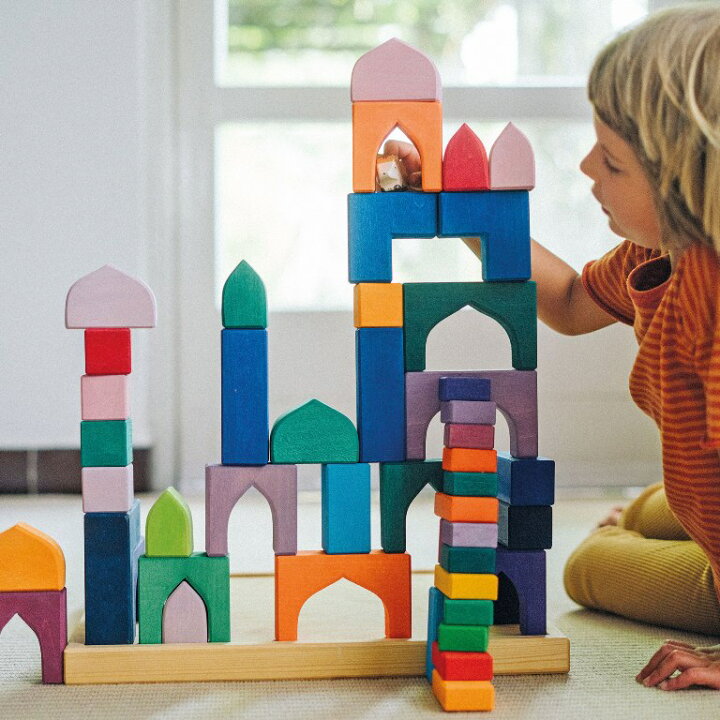 楽天市場】グリムスのアラビアンブロック building set 1001 nights 