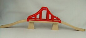 つり橋単品（9650） MICKI ミッキィ社 汽車セット 木製レール 木のおもちゃ 木製 汽車 レール 出産祝いお誕生日 知育玩具