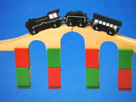 レール・橋げた MICKI ミッキィ社 汽車セット 木製レール 木のおもちゃ 木製 汽車 レール 出産祝いお誕生日 知育玩具