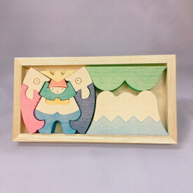 【すぐにお届けできます】富士山の上のかぶと童子（兜童子）