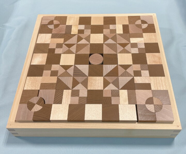 楽天市場】【新仕様木箱】童具館 WAKU-BLOCK30 Small Box ツートン 