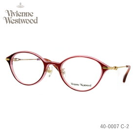 VivienneWestwood(ヴィヴィアンウェストウッド) 40-0007 C-02 ローズ メガネ 伊達メガネ 度なし度付き対応 眼鏡