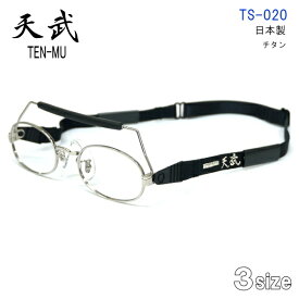 天武(テンム)　TEN-MU　TS020　剣道用メガネ　チタン　TS-020 ゴーグル スポーツ