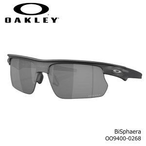 OAKLEY oCXt@G BiSphaera OO9400-0268 Steel / Prizm Black I[N[ X|[cTOX