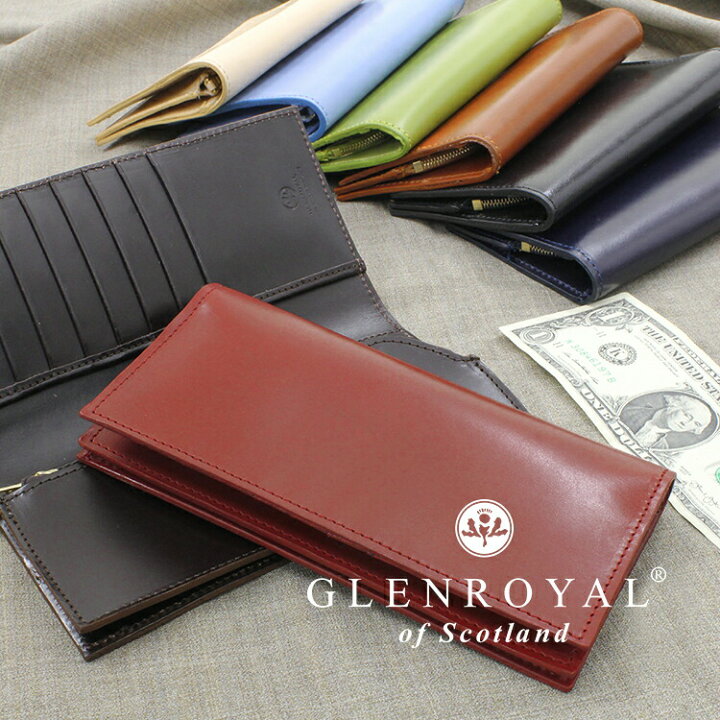 楽天市場】ブライドルレザー 財布 グレンロイヤル GLENROYAL 長財布 03  