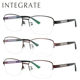 メガネ 眼鏡 おしゃれ INTEGRATE インテグレート IGF 7102 全3色 58サイズ スクエア型 レディース 女性 UVカット 紫外線 ブランド サングラス 伊達 ダテラッピング無料 記念日