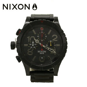y󂠂zyKizjN\ rv NIXON EHb` NA4861320-00 NIXON 48-20 Nm CHRONO ALL BLACK/MULTI Y fB[X Mtg v[g