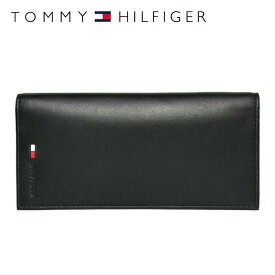 【訳あり】トミーヒルフィガー 財布 TOMMY HILFIGER 長財布 31TL19X015-001 （0092-5473/01） ブラック 小銭入れ有 財布 ウォレット レザー（本革） トミー シンプル ワケあり 難あり 男性 夫 彼氏 息子 ビジネス 新社会人 ギフト プレゼント プレゼント