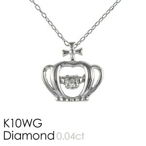 yiؖtzK10 10 _Ch lbNX zCgS[h VR Diamond 0.04ct ꗱlbNX Dancing Stone _VOXg[ NE WG[ 6ETU4481570-KI