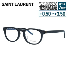 サン・ローラン パリ メガネフレーム 伊達メガネ アジアンフィット SAINT LAURENT PARIS SL M123/F 001 51サイズ オーバル型 イヴ・サンローラン サンローラン パリ ユニセックス メンズ レディース