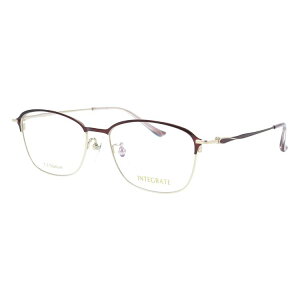 インテグレート メガネフレーム 伊達メガネ アジアンフィット(フルフィット) 調整可能ノーズパッド(クリングス) INTEGRATE IGF 8151 53サイズ 全3カラー スクエア型 ユニセックス メンズ レ