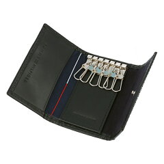 トミーヒルフィガー6連キーケース0094569201ブラックBLACKTOMMYHILFIGERKEYCASE天然レザー本革カジュアルメンズ男性向け【ラッピング無料サービス】