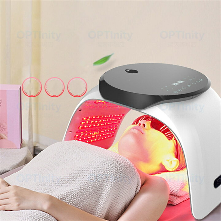 楽天市場】光エステ LED美顔器 7色LED光 ナノ噴霧機能付き 美顔マスク 