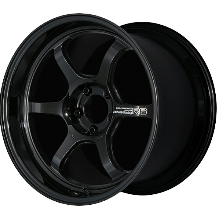 楽天市場】ヨコハマ アドバン レーシング R6 アルミホイール 18×8.5J 5 