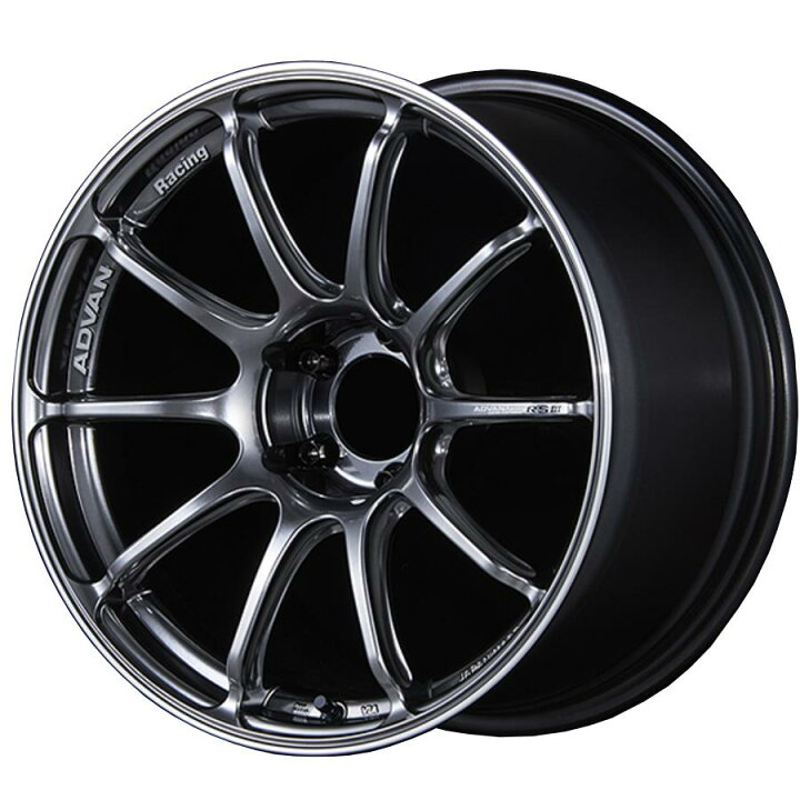 楽天市場】ヨコハマ アドバン レーシング RS3 アルミホイール 18×9.5J 