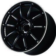 ヨコハマ アドバン レーシング RZ2 RZII アルミホイール 17×7.0J　4/100　+47 レーシンググロスブラック…