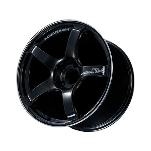 ���R�n�} �A�h�o�����[�V���O TC-4 �A���~�z�C�[�� 18x9.5J 5/120.0 +45 �u���b�N�K�����^���b�N&�����O�iBGR�j V3978