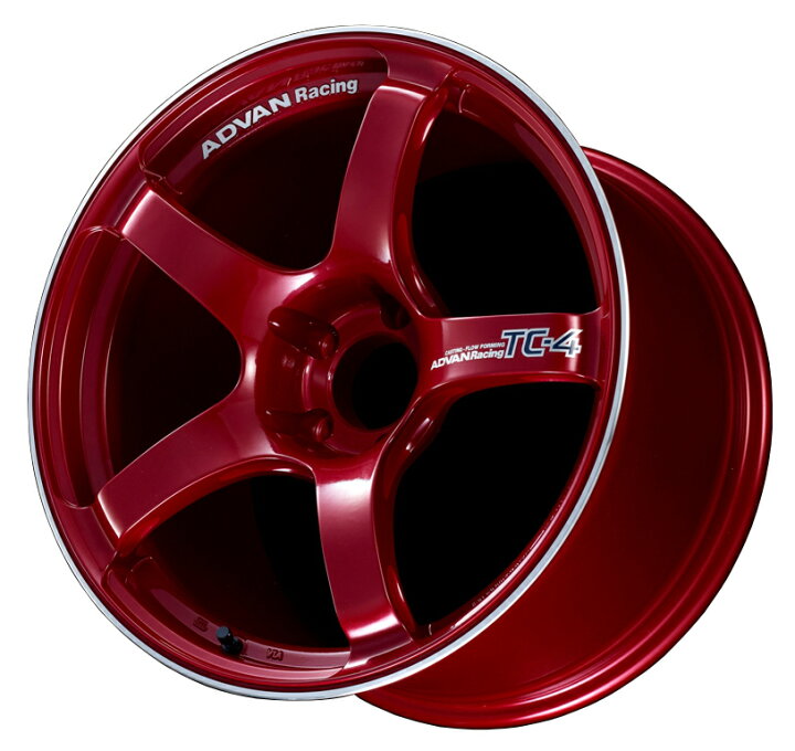 楽天市場】ヨコハマ アドバン レーシング TC4 アルミホイール 18×8.0J 