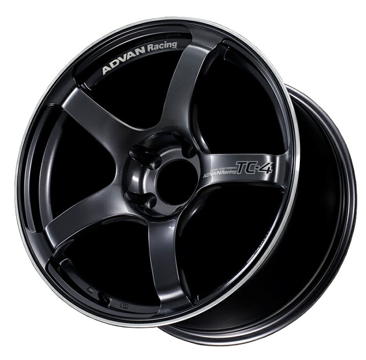楽天市場】ヨコハマ アドバン レーシング TC4 アルミホイール 17×8.0J 