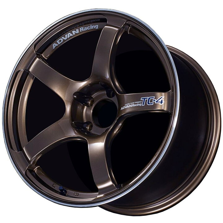 楽天市場】ヨコハマ アドバン レーシング TC4 アルミホイール 17×8.0J  