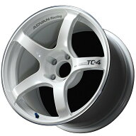 ヨコハマ アドバン レーシング TC4 アルミホイール 18×9.0J　5/114.3　+35 レーシングホワイトメタリッ…