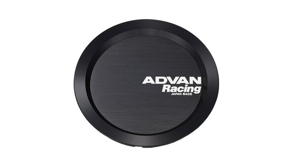 ヨコハマ アドバン レーシング アルミホイール用 センターキャップ フルフラットタイプ  ブラックガンメタ Ｖ4213離島・沖縄配送不可