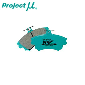プロジェクトミュー ブレーキパッド Racing-Nプラス リア用 ニッサン グロリア PBY32 91/06〜95/06 プロジェクトμ 送料無料　離島・沖縄：配送不可
