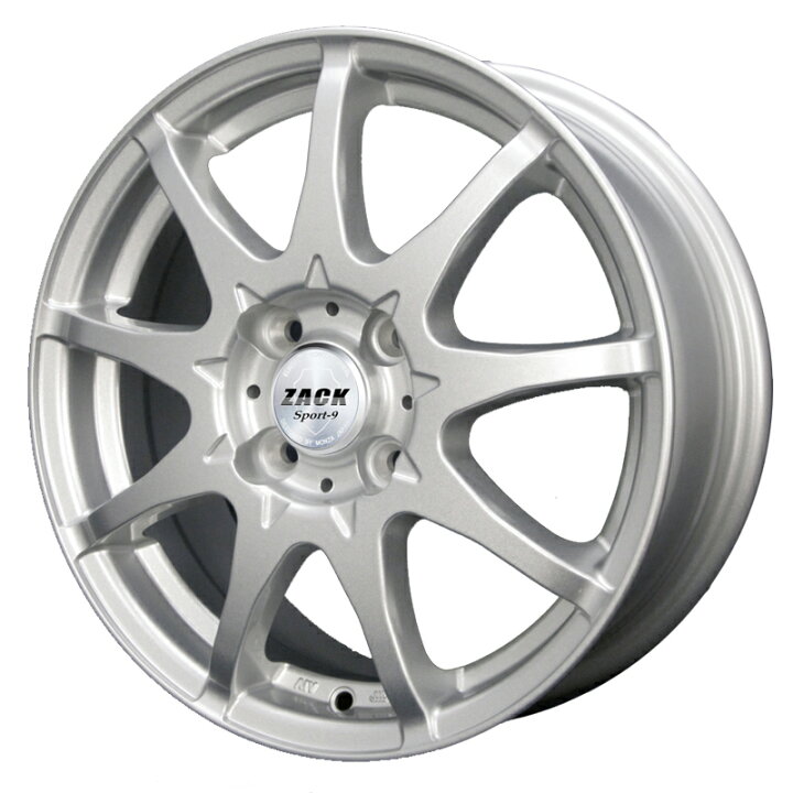 楽天市場】アルミホイール ZACK Sport9 4本セット ホイールサイズ：13 
