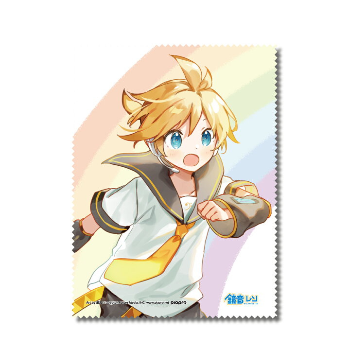 楽天市場】ピアプロキャラクターズ グラスクロス 初音ミク 鏡音リン 鏡 