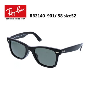 Ly[Ԓ@Ȃ20OFFyKizyΌzCobRayBan WAYFARER BLACK CRYSTAL/GREEN POLARIZED RB2140F 901/58 52mm