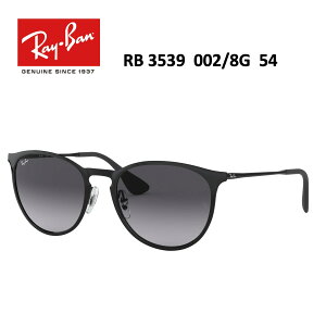Ly[Ԓ@Ȃ30OFFyKiz Ray-BanRB3539 002/8G 54 ERIKA@GJ@ {Xg^@ubNn@@O[Of[V@@METAL ^ UVJbg