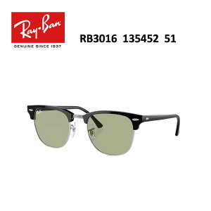 �y���������z20��OFF�y�������K�i�z���C�o���bRayBan�bCLUBMASTER RB3016 135452 51mm �u���b�N�@�O���[�@���C�g�J���[