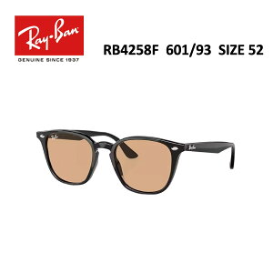 Ly[Ԓ@Ȃ20OFFyKizCobRayBan RB4258F 601/93 52mm |bVubN/ uE NVbN AWAtBbg EGg^@CgJ[@ubNn@