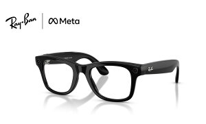 �yRAY-BAN META�X�}�[�g�O���X�z�y�������K�i�z���C�o�� ���^�bRAY-BAN META WAYFARER - GEN 2�bRW4012 601/1M 50-22�b�t���[���J���[:�V���C�j�[ �u���b�N�b�����Y�J���[�F�N���A/�O���f�B�G���g�O���t�@�C