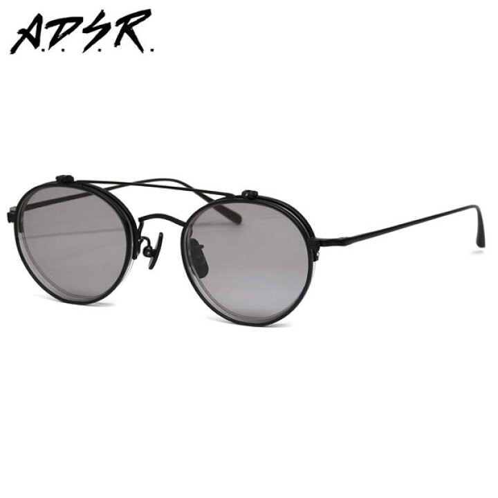 楽天市場】A.D.S.R. LARS 01A 46 MBK/LGY サングラス エーディー 