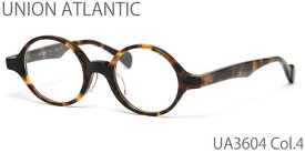 UA3604 4 45サイズ UNION ATLANTIC ユニオンアトランティック メガネ 日本製 丸メガネ メンズ レディース あす楽対応