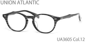 UA3605 12 47サイズ UNION ATLANTIC ユニオンアトランティック メガネ 日本製 丸メガネ メンズ レディース あす楽対応