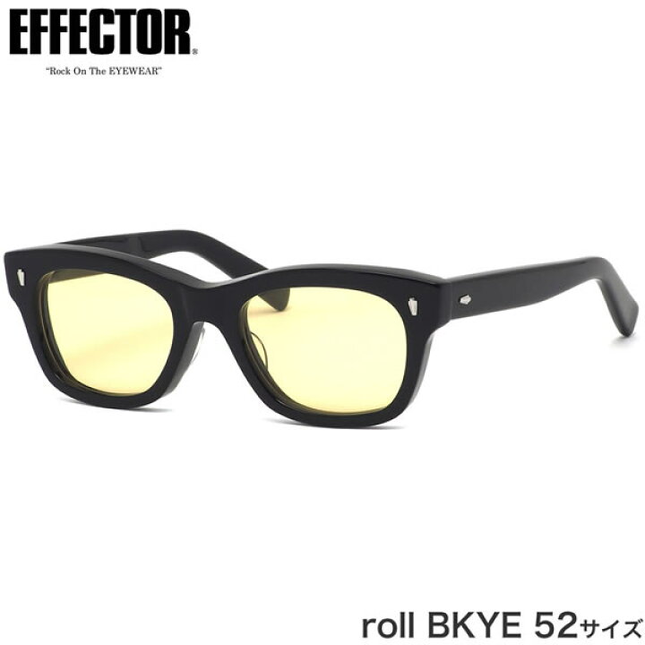 楽天市場】エフェクター roll BKYE 52サイズ サングラス EFFECTOR 