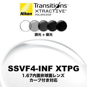 jR r[tBbg4-CtBjbg 1.67ʔ񋅖 ΌY J[utΉ SSVF4-INF XTPG NIKON VIEWFIT4-INFINIT TRANSITIONS XTRACTIVE POLARIZED gWVYGNXgANeBu|C