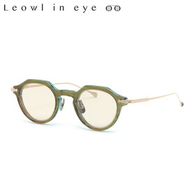 ルオールインアイ LO-109 C3 43 サングラス Leowl in eye 軽い 軽量 チタン フクロウ 鯖江 日本製 made in Japan メンズ レディース